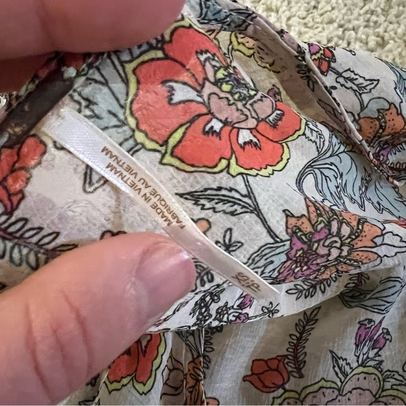 Free People Size xs Floral Festival Maxi Dress - Picture 6 of 9